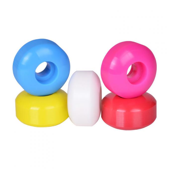 Chuyên nghiệp màu sắc 100A PU bánh xe trượt tuyết trống 52mm bánh xe trượt tuyết 1