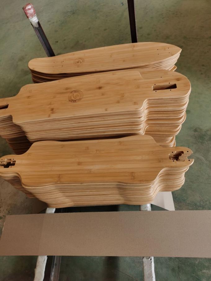Giá rẻ tùy chỉnh hình dạng trống Skateboard Decks Canada Maple chuyên nghiệp 4