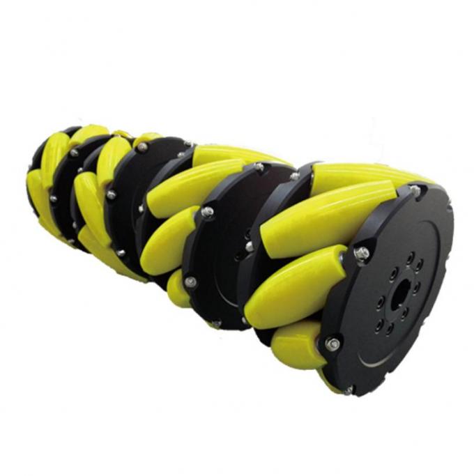 9 Inch Industrial Heavy Duty Mechanum Wheel Robot di động 0