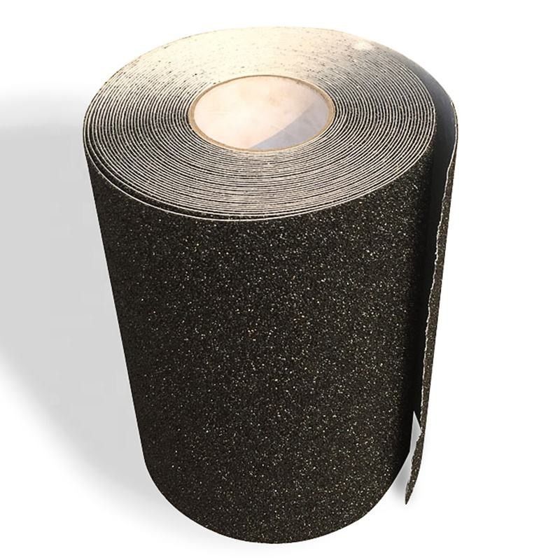 Chất lượng cao nhất chống trượt tùy chỉnh kích thước 9 * 33 màu đen skateboard Griptapes