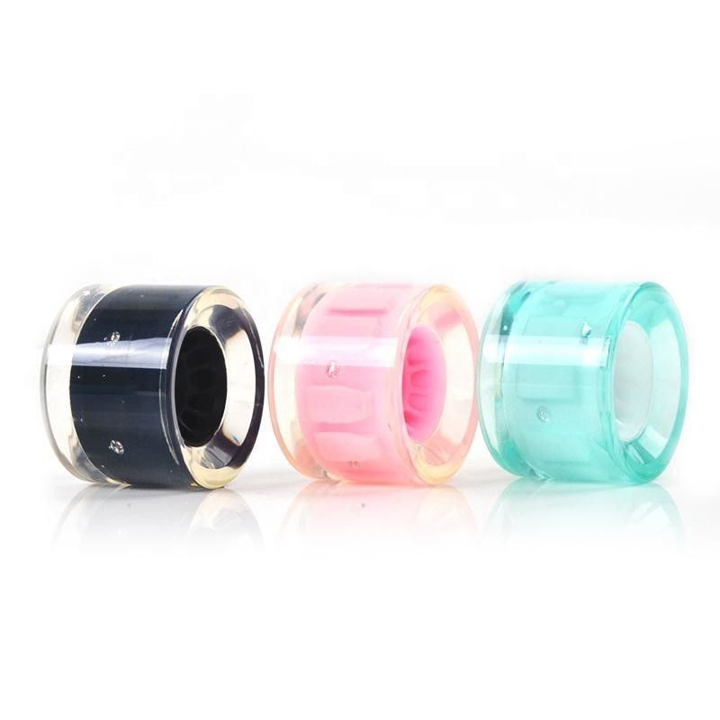 OEM Đèn trong bóng tối bánh xe trượt tuyết đèn LED Flash Light Up Longboard bánh xe 70mm