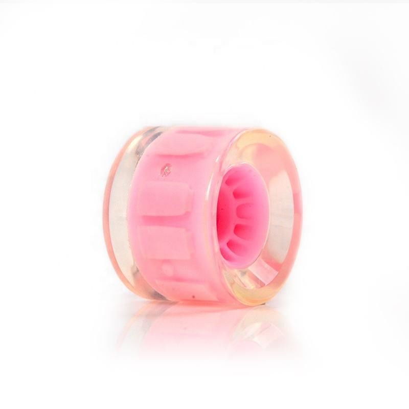 OEM Đèn trong bóng tối bánh xe trượt tuyết đèn LED Flash Light Up Longboard bánh xe 70mm