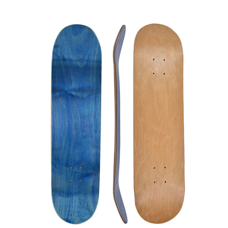 Sản phẩm bán buôn Pro Custom Colorful 7 Ply 100% Canada Maple Skateboard