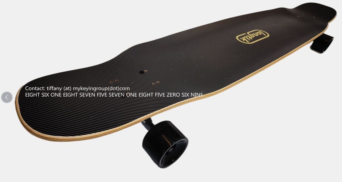 2024 Hot Sales Style 7 Ply Maple Custom Concave Double Kick Chuyên nghiệp Long Board Skateboard