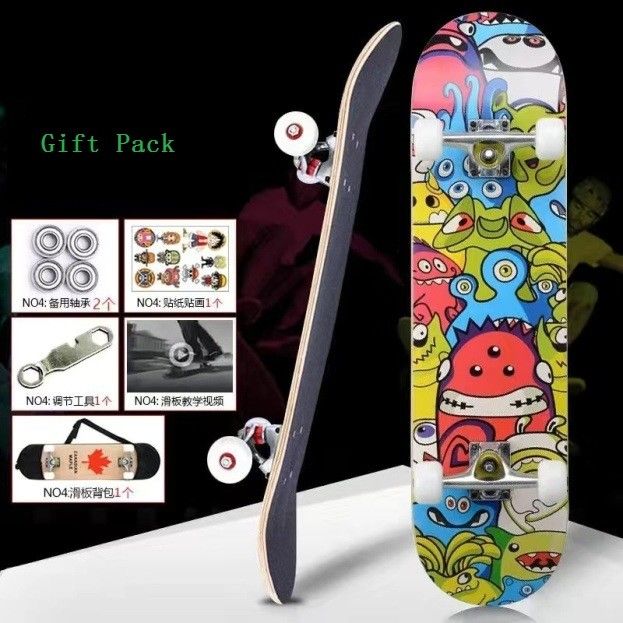 High End Custom Skateboards Toàn bộ cho thể thao ngoài trời cực kỳ chống mòn