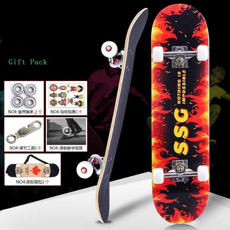 High End Custom Skateboards Toàn bộ cho thể thao ngoài trời cực kỳ chống mòn